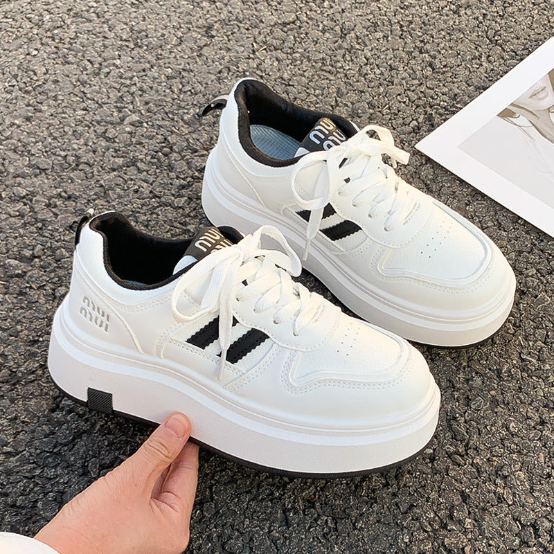 Damen Chunky Sneaker mit hochgradiger Dämpfung und atmungsaktiver Oberflächenstruktur EB
