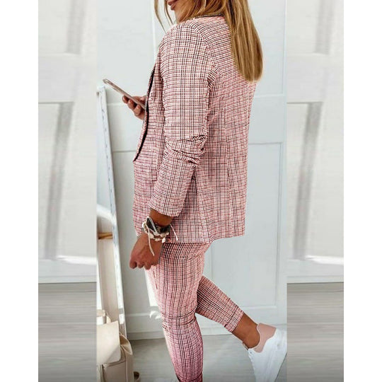 Damen Blazer und Hose Set EB