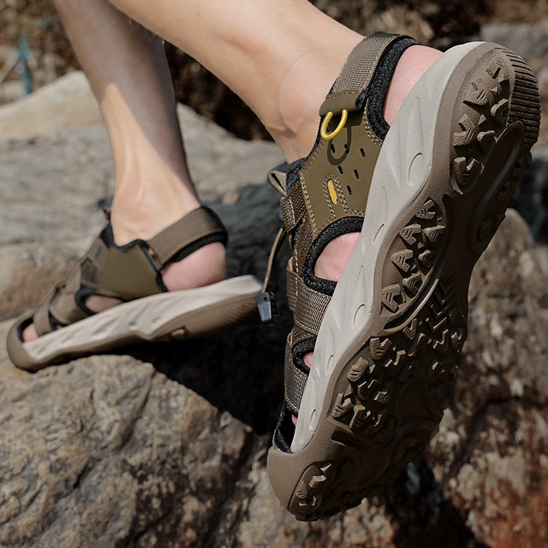 Damen Sportliche Outdoor-Sandalen mit effektivem Fersenhalt und rutschfester Sohle EB