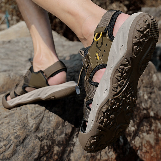 Damen Sportliche Outdoor-Sandalen mit effektivem Fersenhalt und rutschfester Sohle EB
