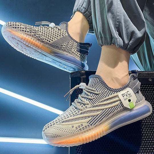 Damen Sportliche Running Sneakers mit atmungsaktiver Mesh-Oberfläche und flexibler Sohle EB