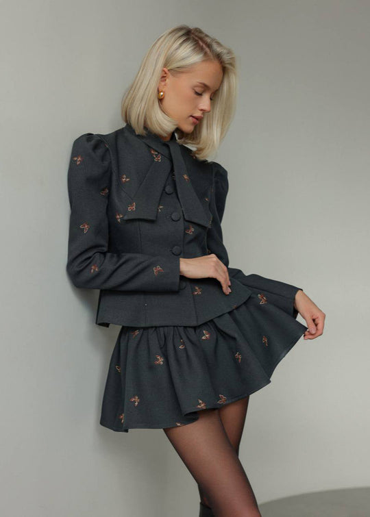 EB | Puffärmeljacke und Rock-Set