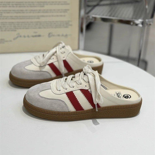 Damen Komfortable Slip-On Sneaker mit modischen Akzenten EB