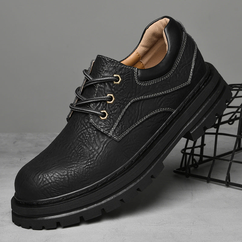 Herren Robuste Schnürschuhe mit rutschfester Gummisohle und atmungsaktivem Obermaterial EB