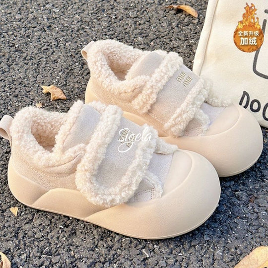 Damen Bequeme und stylische Sneaker mit Veloursleder-Details EB