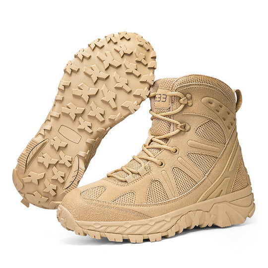Damen robuste Outdoor-Hiking-Boots mit rutschfester Sohle und atmungsaktiver Mesh-Oberfläche EB