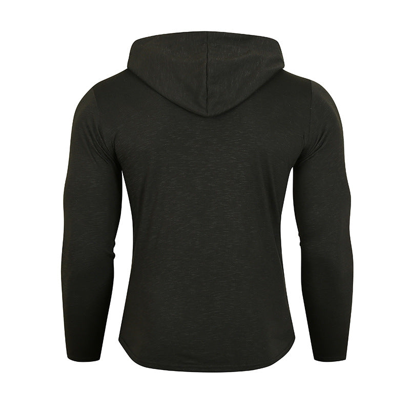 Herren Sportlicher Kapuzenpullover mit funktionalen Reißverschlusstaschen EB