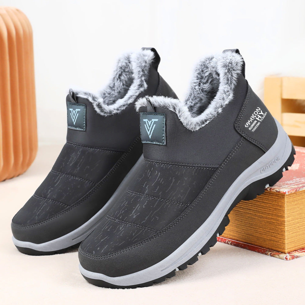 Damen Wärmeisolierte Wanderstiefel mit rutschfester Profilsohle EB