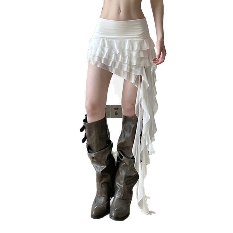 Damen Rüschensarong mit atemberaubendem Lagen-Design EB