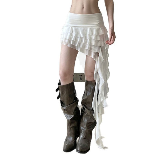 Damen Rüschensarong mit atemberaubendem Lagen-Design EB