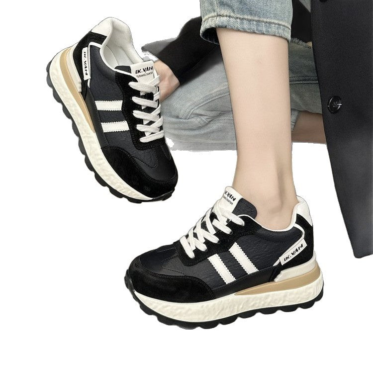 Damen Sportliche Sneakers mit dämpfender Sohle und atmungsaktivem Obermaterial EB