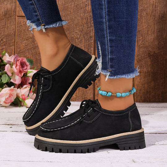 Damen Komfortable Boots mit strapazierfähiger Profilsohle EB