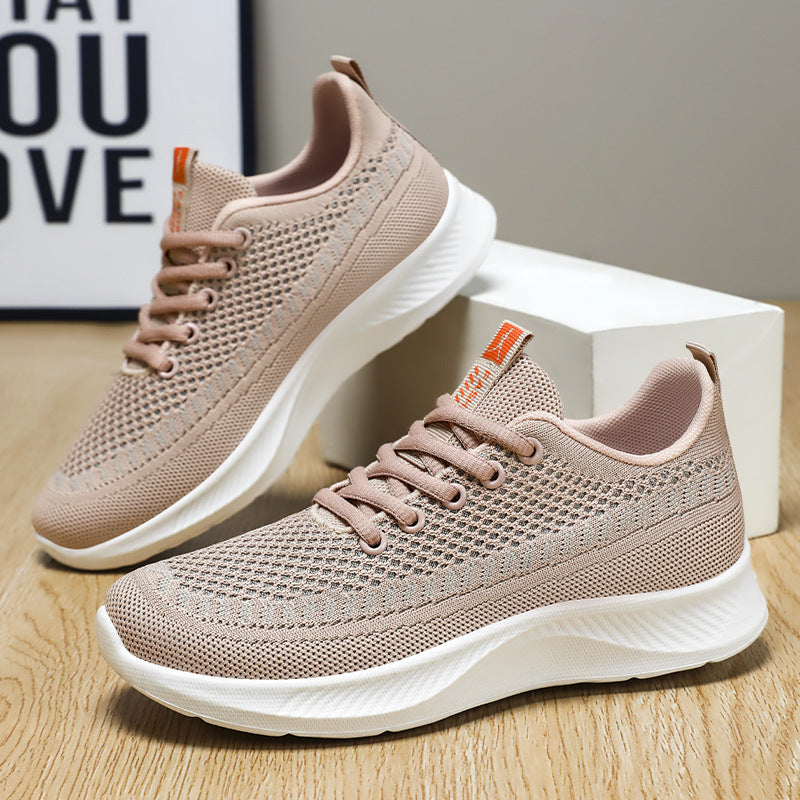 Damen atmungsaktive Sportschuhe mit flexiblem Sohlendesign EB