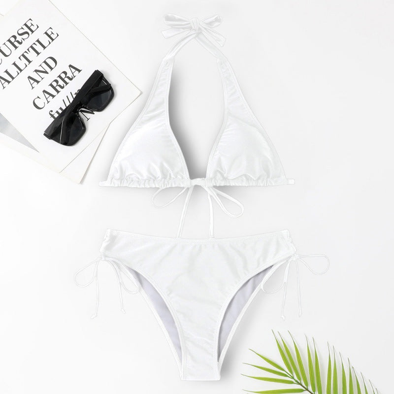 Damen Triangel-Bikini mit verstellbaren Trägern EB