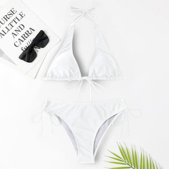 Damen Triangel-Bikini mit verstellbaren Trägern EB
