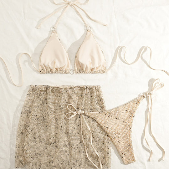 Damen Bikinis mit verspielter Wickeloptik EB