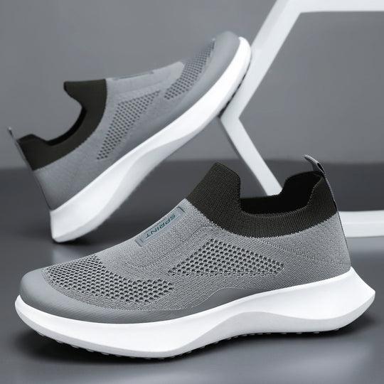 Damen Freizeit-Sneaker mit elastischem Mesh-Obermaterial von EB
