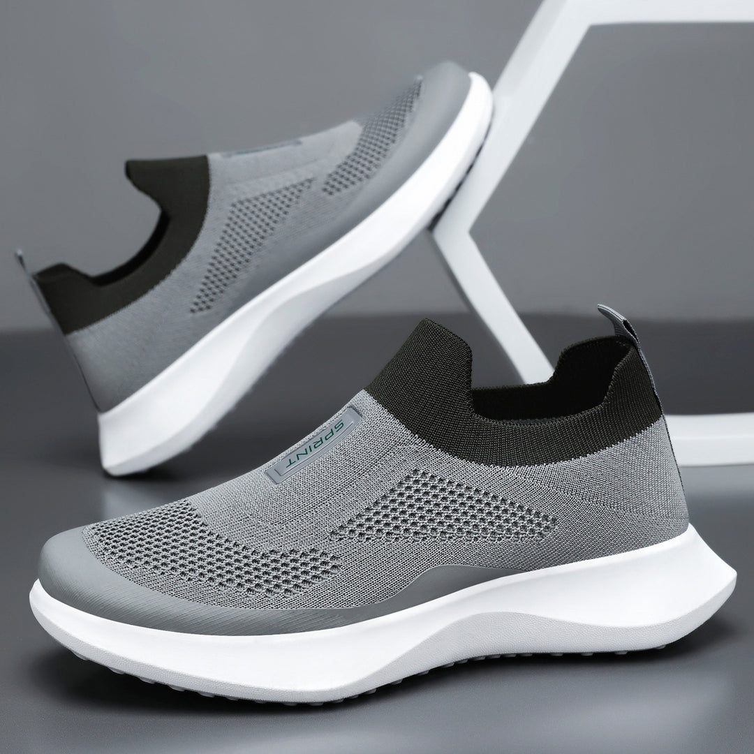 Damen Leichte Sneaker mit elastischem Mesh-Obermaterial EB