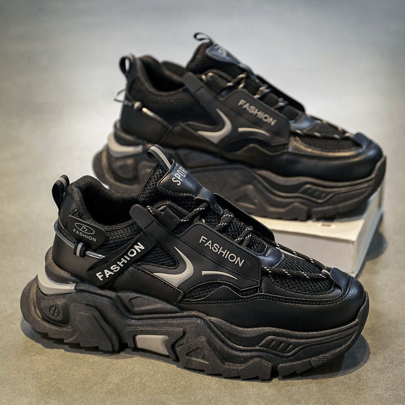 Damen Sportliche Chunky Sneakers mit modernem, gepolstertem Sohlenprofil EB