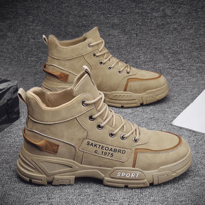 Damen Hochformatige Sport Sneaker mit robuster Profilsohle und strapazierfähigem Obermaterial EB