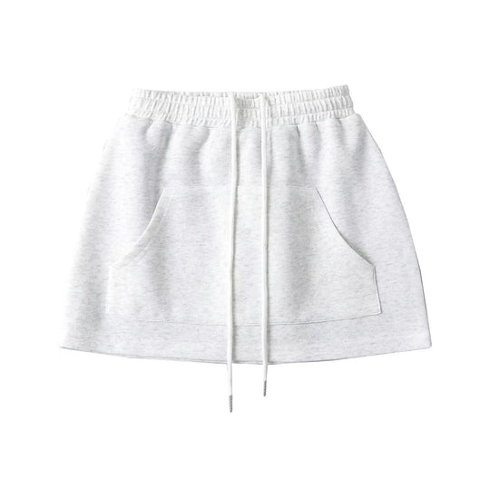Damen Sweatrock mit elastischem Bund und praktischen Seitentaschen EB