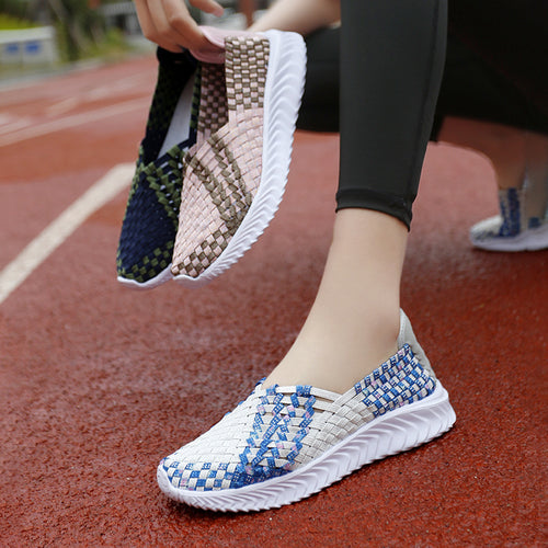 Damen Atmungsaktive Slipper mit flexiblem Design EB