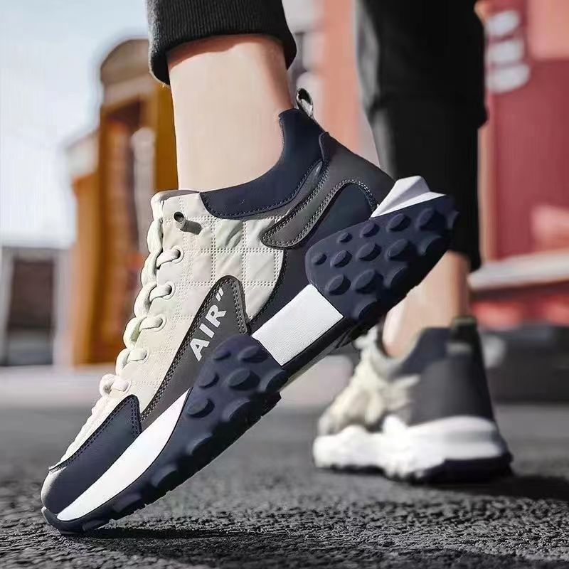 Damen modische und bequeme Freizeitsneaker mit dämpfender Sohle EB