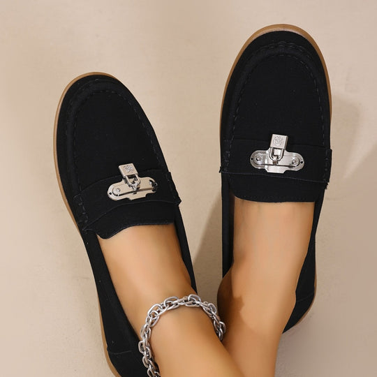 Damen Elegante Mokassins EB
