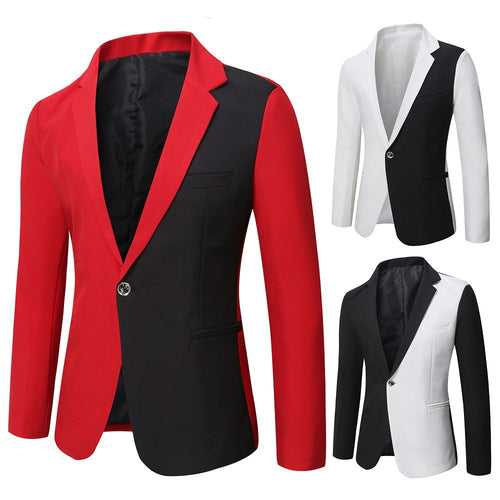 Herren Trendiger Zweischnit Blazer EB