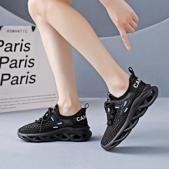 Damen Atmungsaktive Lauf-Sneaker mit flexibler Sohle EB