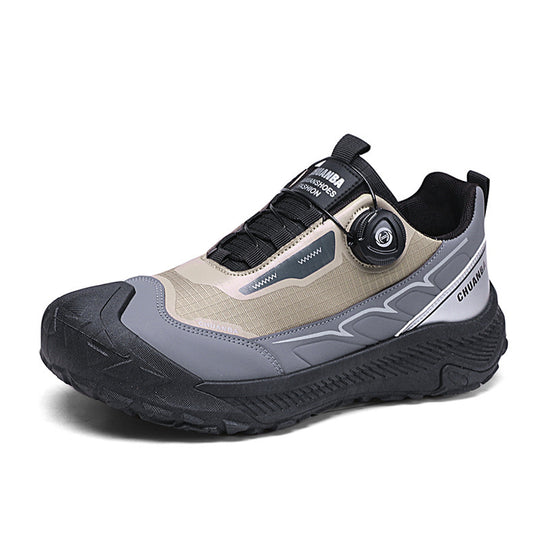 Herren robuste Outdoor‑Trekkingsneaker mit BOA‑Verschluss, verstärkter Zehenkappe und griffiger Trailsohle EB