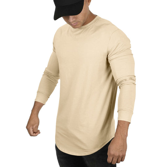 Herren Langarmshirt mit innovativem Schnitt und atmungsaktiver Struktur EB