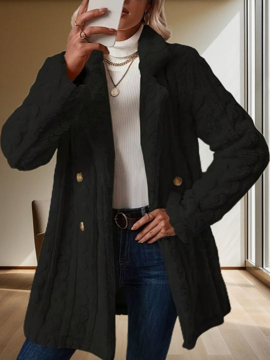 Damen Strickjacke im cardigan Stil EB