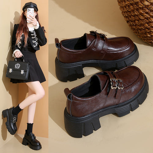 Damen stylish Chunky Loafer EB