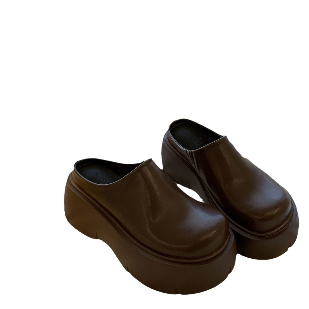 Damen modische Plateau-Clogs mit komfortabler Sohle und elegantem Design EB