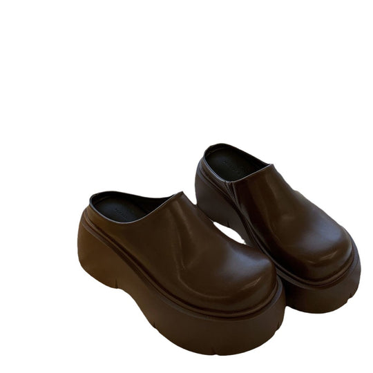 Damen modische Plateau-Clogs mit komfortabler Sohle und elegantem Design EB
