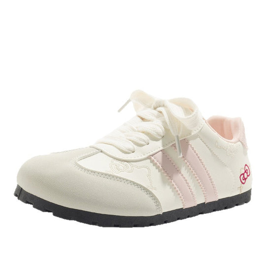 Damen Trendige Sneakers mit verspieltem Hello Kitty Motiv und rutschfester Sohle EB