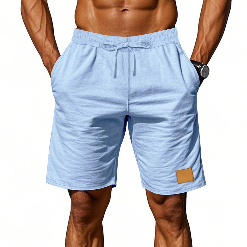 Herren nan Kordelzug-Bermuda aus weichem Baumwollmix mit elastischem Bund und Seitentaschen EB