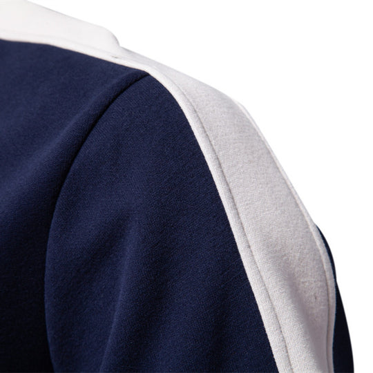 Herren Sportpullover mit Stehkragen EB
