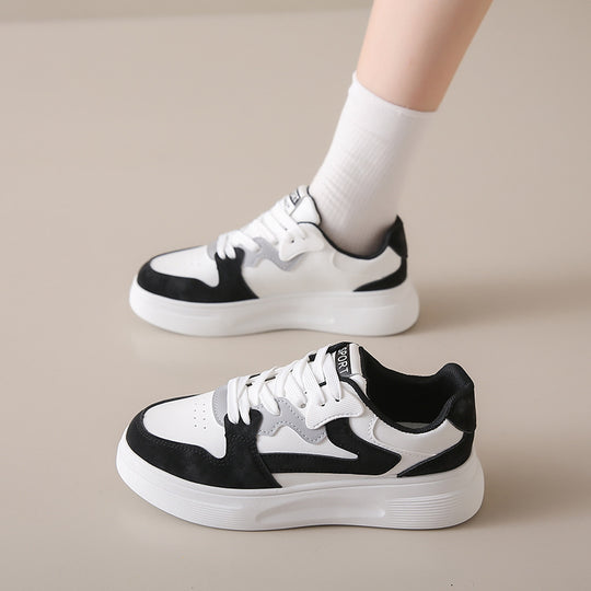 Damen Sportliche Sneakers mit atmungsaktivem Obermaterial und stabiler Sohle EB
