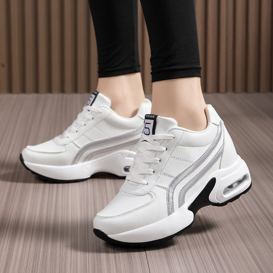 Damen Sportliche Sneaker mit dämpfender Luftpolster-Sohle EB