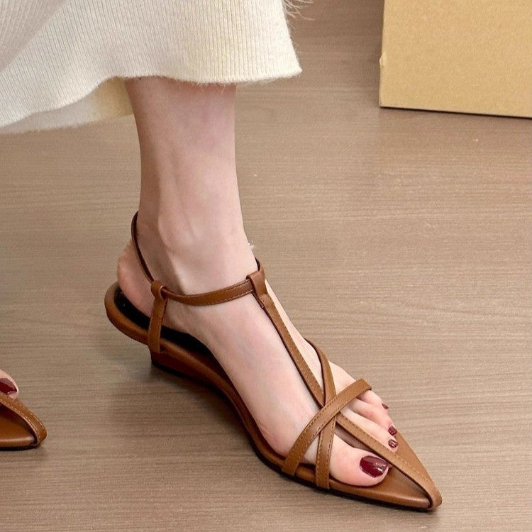Damen Sling-Sandalen mit elegantem Riemendesign EB
