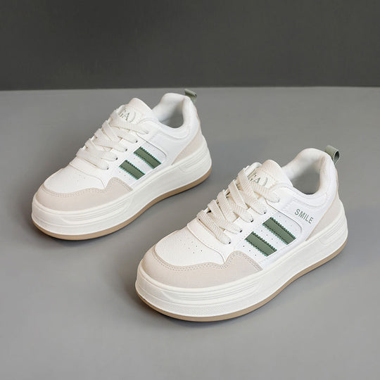 Damen modische Sneakers mit ergonomischer Dämpfung und atmungsaktiver Struktur EB