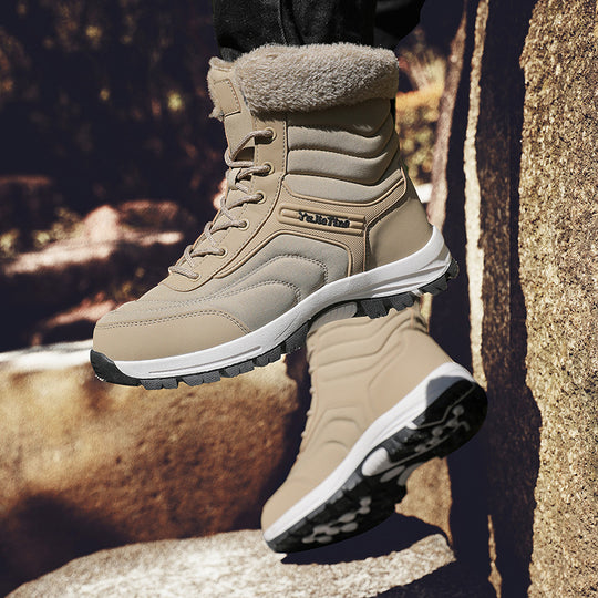 Damen Winterstiefel mit rutschfester Sohle und warmem Futter EB