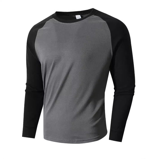 Herren Sportliches Langarmshirt mit Raglanärmeln EB