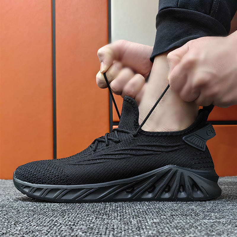 Damen Sneakers mit atmungsaktivem Obermaterial und rutschfester Sohle EB