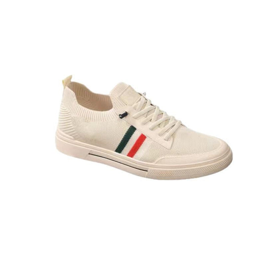 Damen Modische Canvas-Sneaker mit sportlichem Design EB