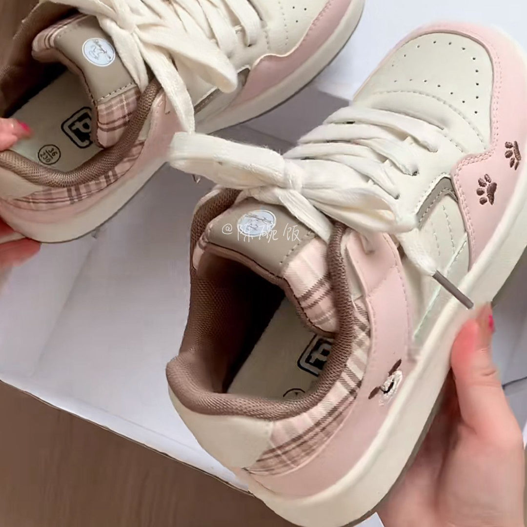 Damen Sneaker mit verspielten Tiermotiven und komfortablem Innenfutter EB