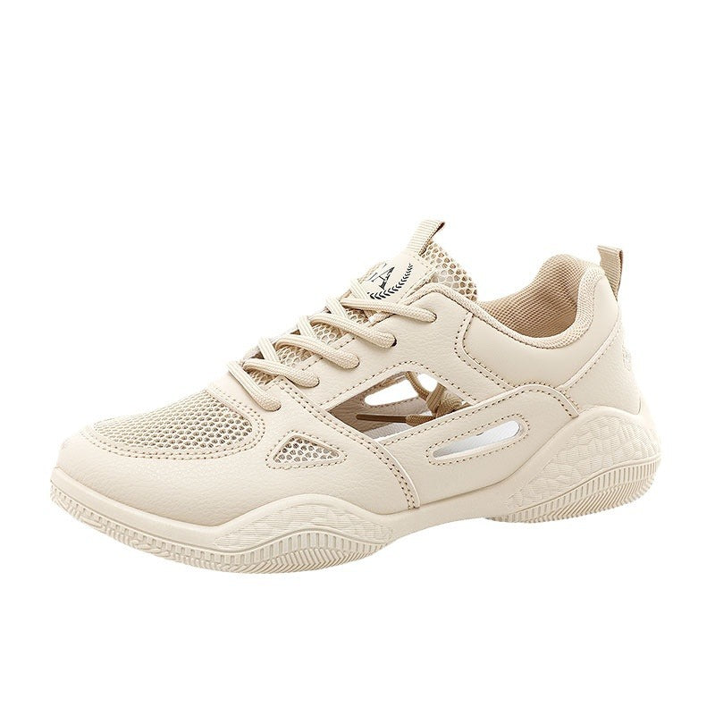 Damen Sportliche Sneaker mit atmungsaktiver Mesh-Oberfläche und rutschfester Sohle EB