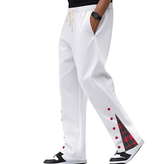 Herren lässige Freizeitpants mit Kordelzug und grafischem Design EB